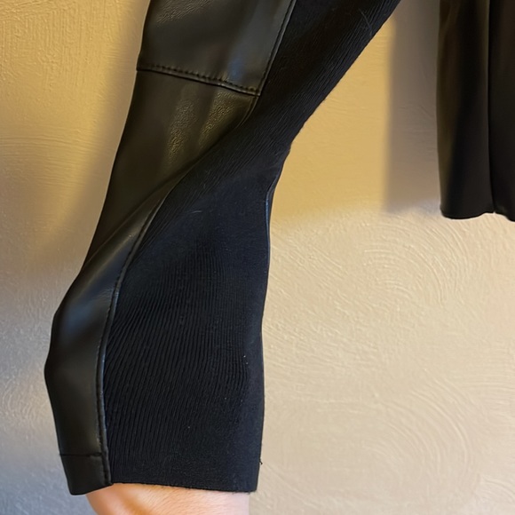 The Limited Collection Pleather and faux suede jacket -Size XS - Picture 3 of 8